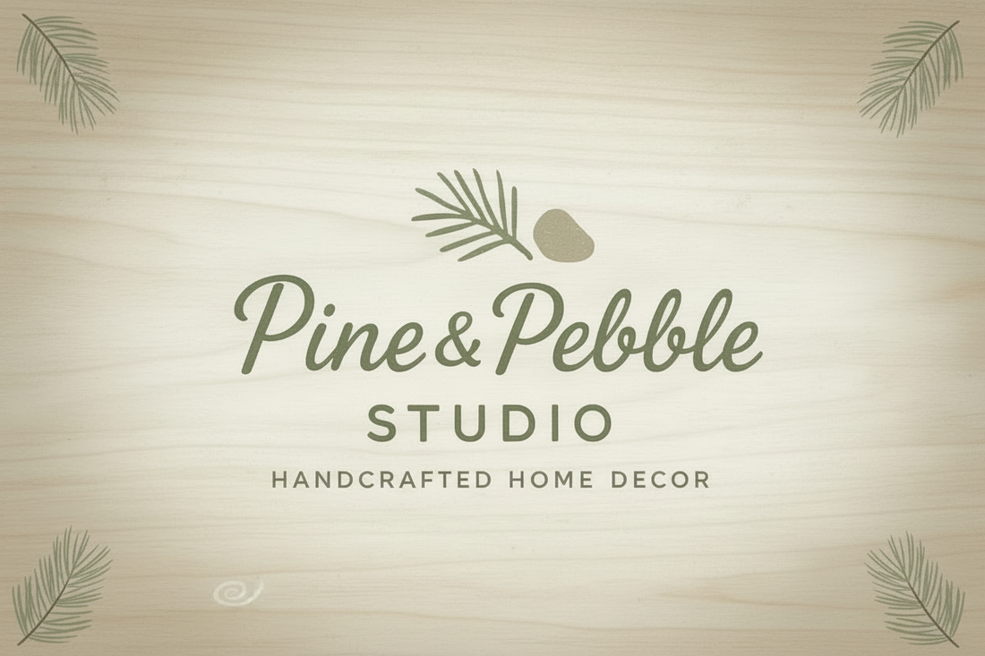 From Fireside Chats to Handcrafted Art — How Pine and Pebble Studio Began