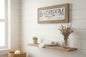 Bathroom - Take Your Time Rustic Wood Sign