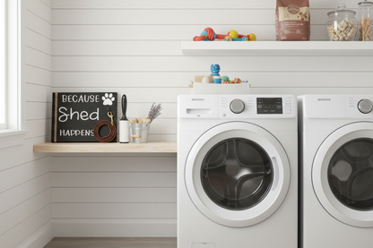 Because Shed Happens - Laundry Room Retry