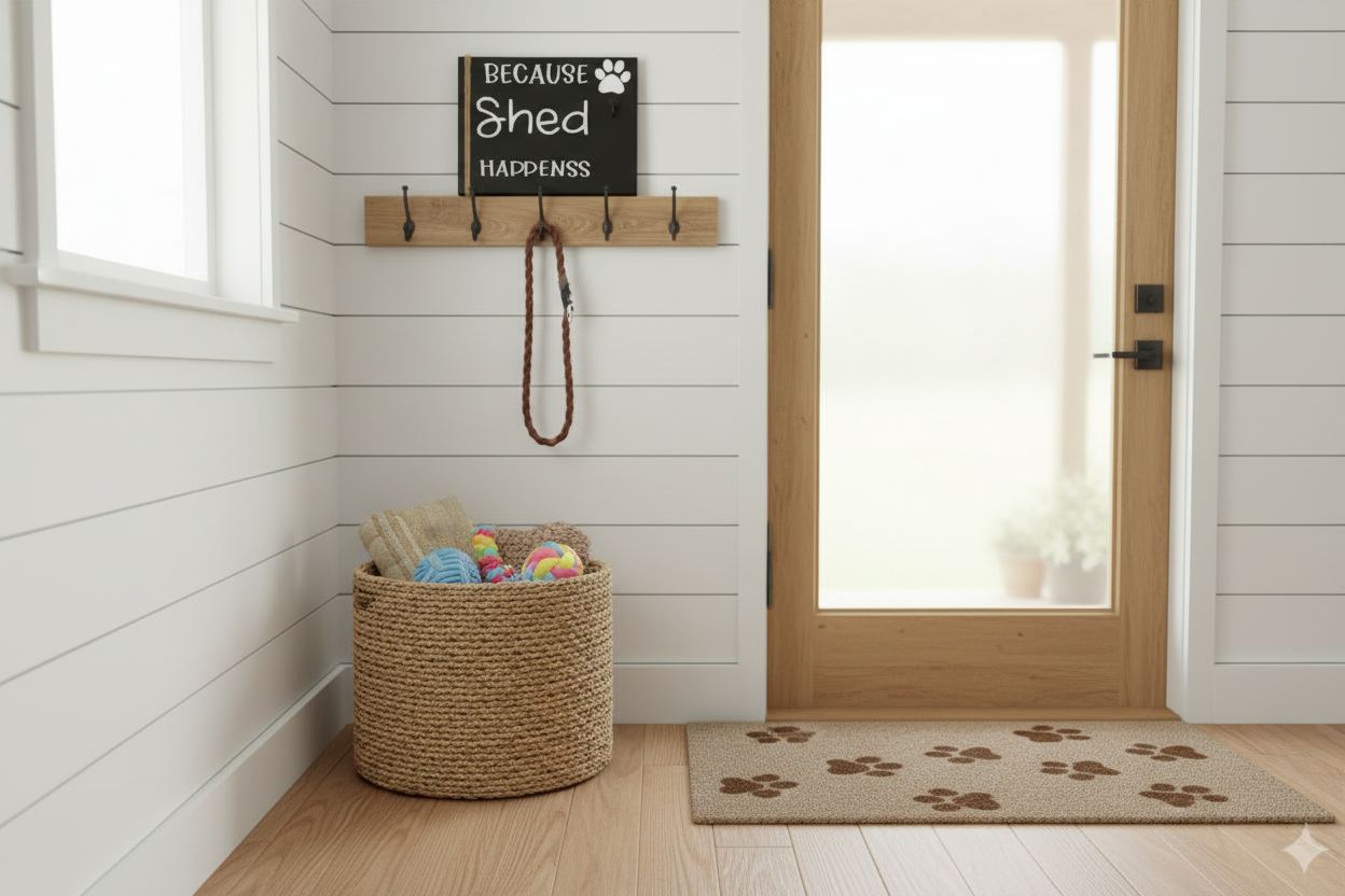 Because Shed Happens - Mudroom
