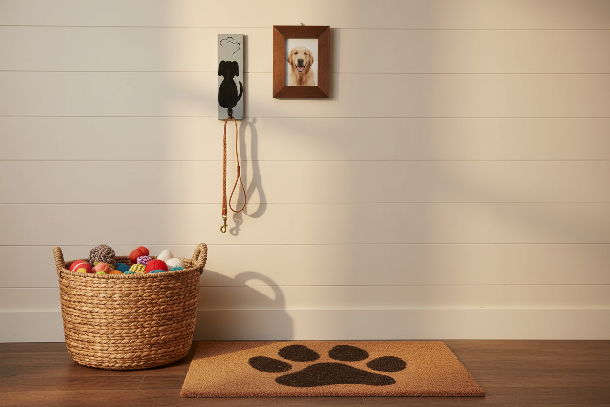 Dog Leash Hook - Cottage Mudroom