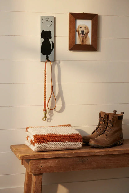 Dog Leash Hook - farmhouse entryway