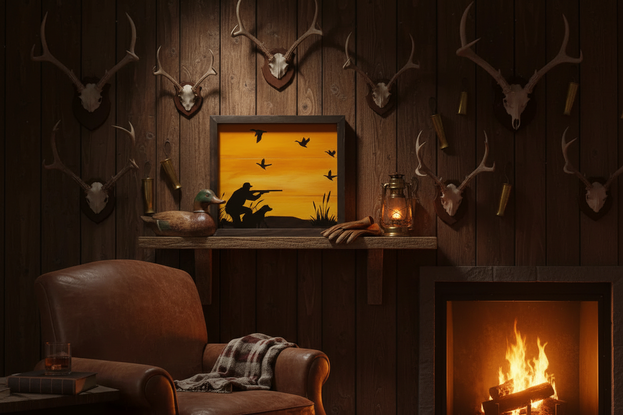 Duck Hunter - Cabin Shelf