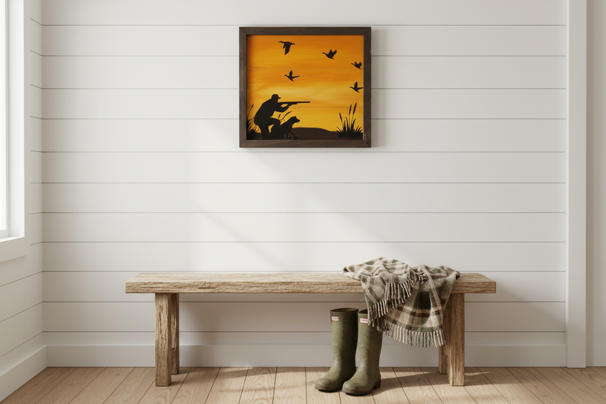Duck Hunter - Cottage Living Room