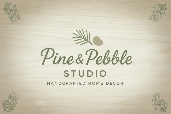Pine & Pebble Studio Banner