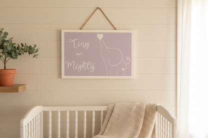 Tiny But Mighty Nursery Setting