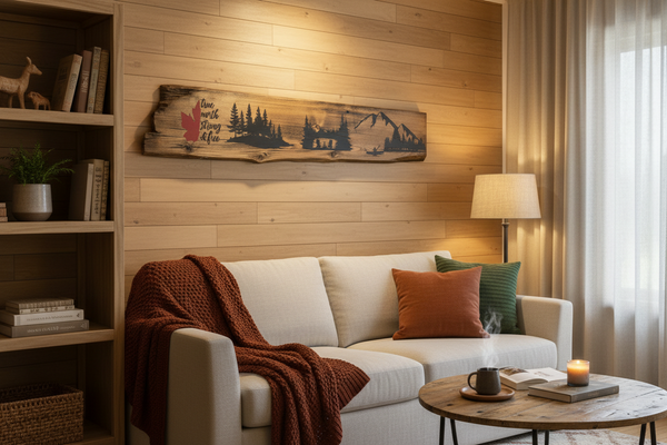 True North Strong & Free – Cottage Setting